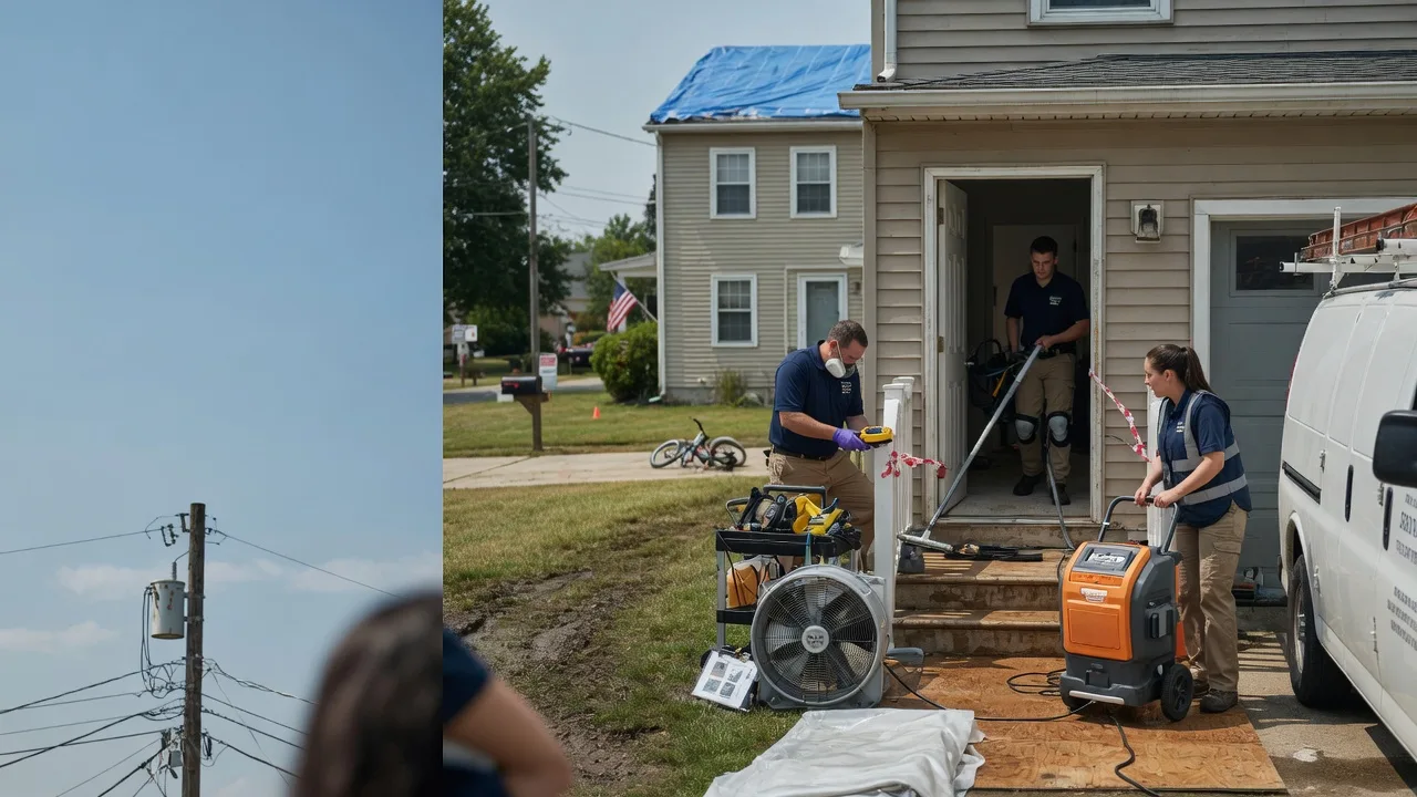 Water Damage Repair in East Wilton, ME near me
